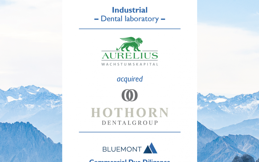 Bluemont unterstützt die Aurelius Wachstumskapital bei der Übernahme der Hothorn Dentalgroup mit einer Commercial Due Diligence